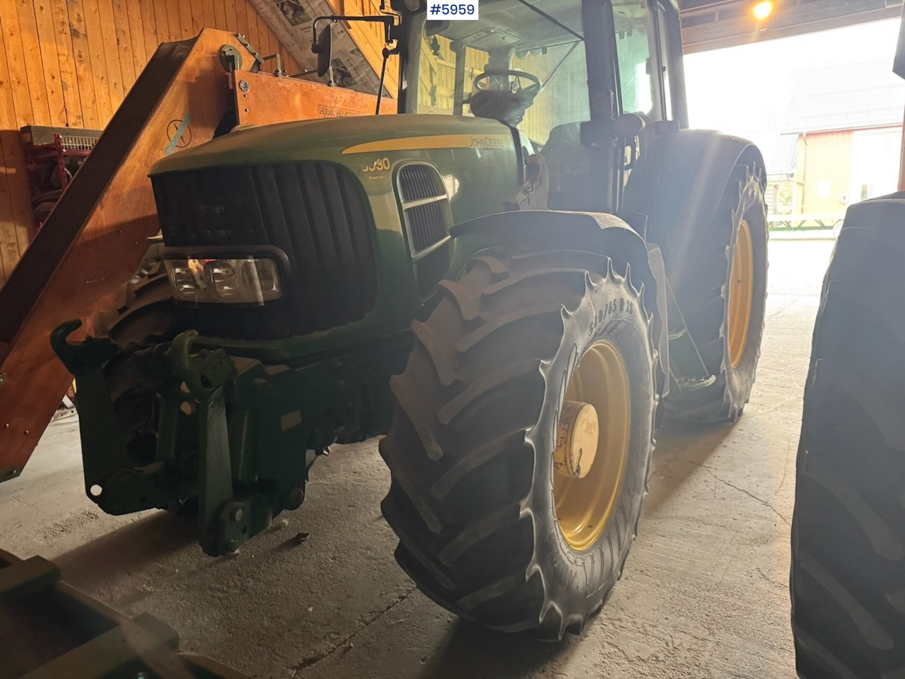 2007 John Deere 6930 w/ Front loader, hydraulics and Front PTO. Rep object. - Tractor: afbeelding 2 2007 John Deere 6930 w/ Front loader, hydraulics and Front PTO. Rep object. - Tractor: afbeelding 2