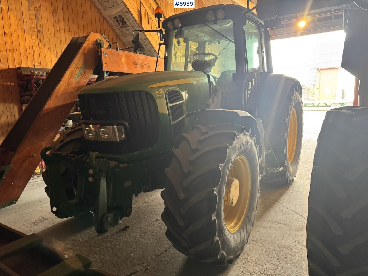 2007 John Deere 6930 w/ Front loader, hydraulics and Front PTO. Rep object. - Tractor: afbeelding 1 2007 John Deere 6930 w/ Front loader, hydraulics and Front PTO. Rep object. - Tractor: afbeelding 1