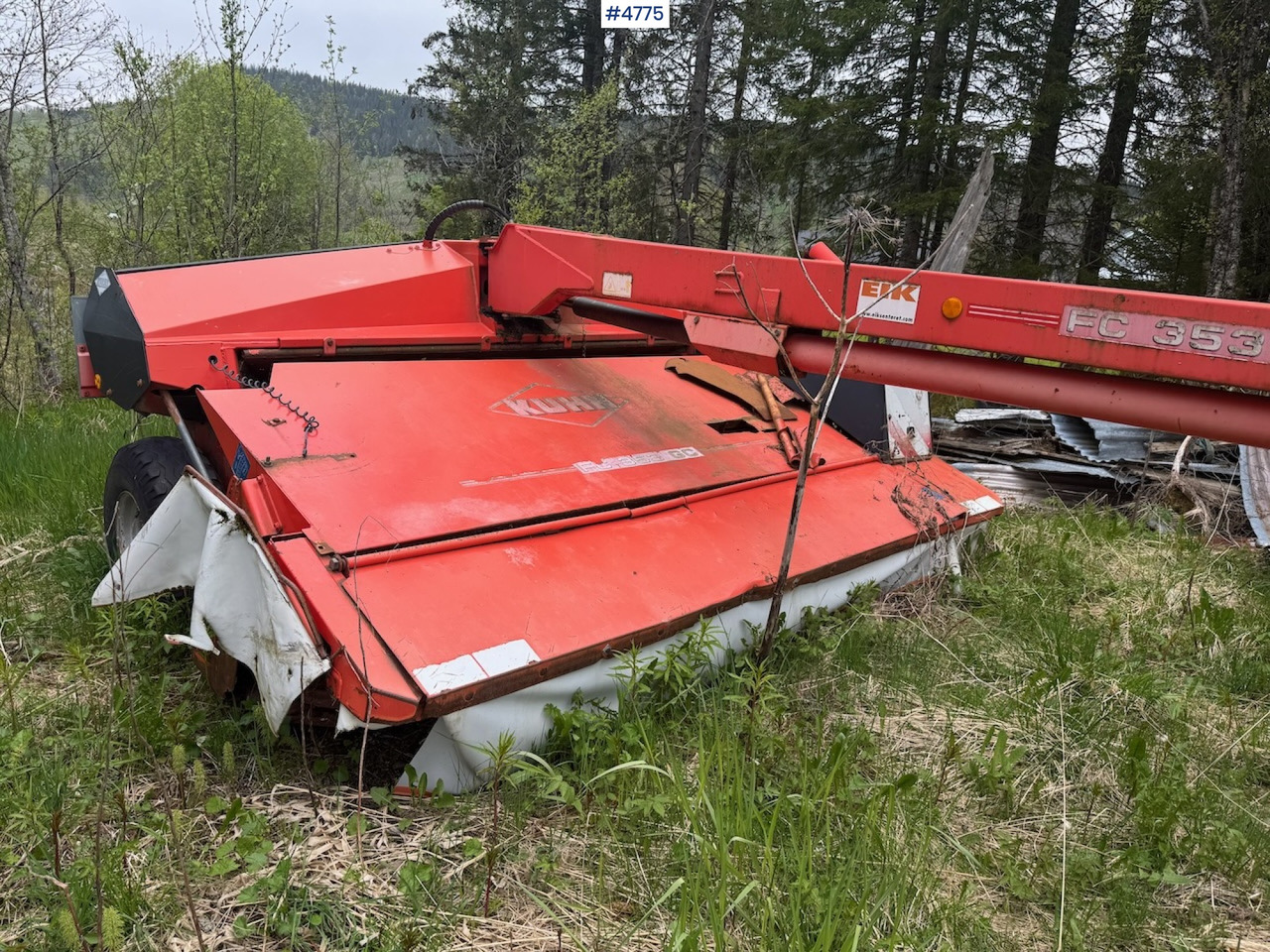2007 Kuhn FC353GC mower - Hooi-/ Voedermachine: afbeelding 5 2007 Kuhn FC353GC mower - Hooi-/ Voedermachine: afbeelding 5
