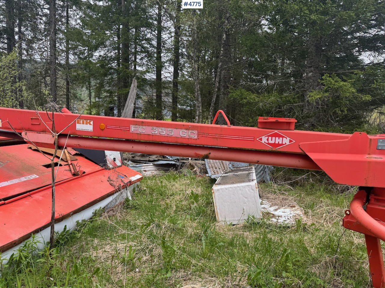 2007 Kuhn FC353GC mower - Hooi-/ Voedermachine: afbeelding 4 2007 Kuhn FC353GC mower - Hooi-/ Voedermachine: afbeelding 4