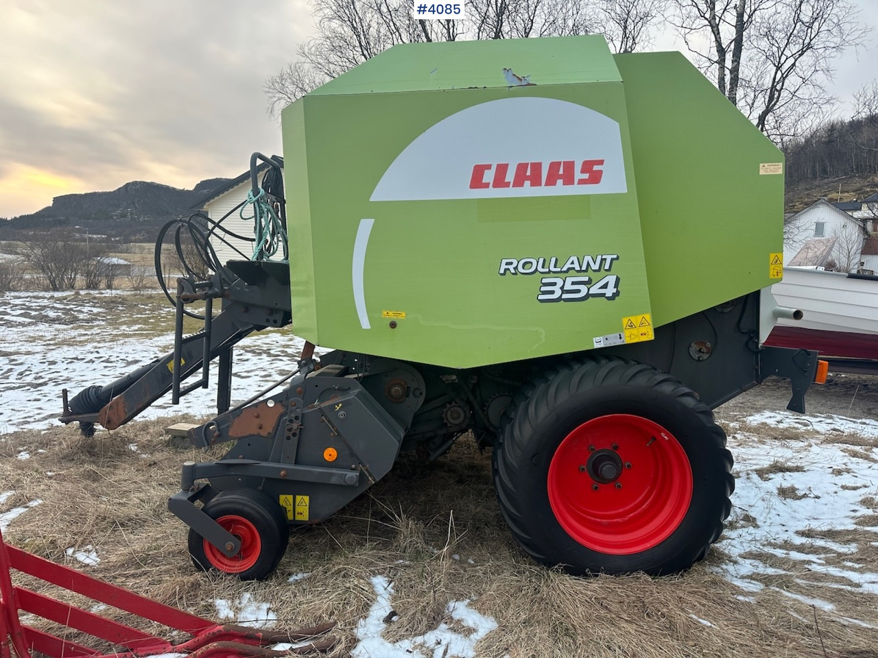 2008 Claas Rollant 354 Rotocut round baler. small repair object - Hooi-/ Voedermachine: afbeelding 5 2008 Claas Rollant 354 Rotocut round baler. small repair object - Hooi-/ Voedermachine: afbeelding 5