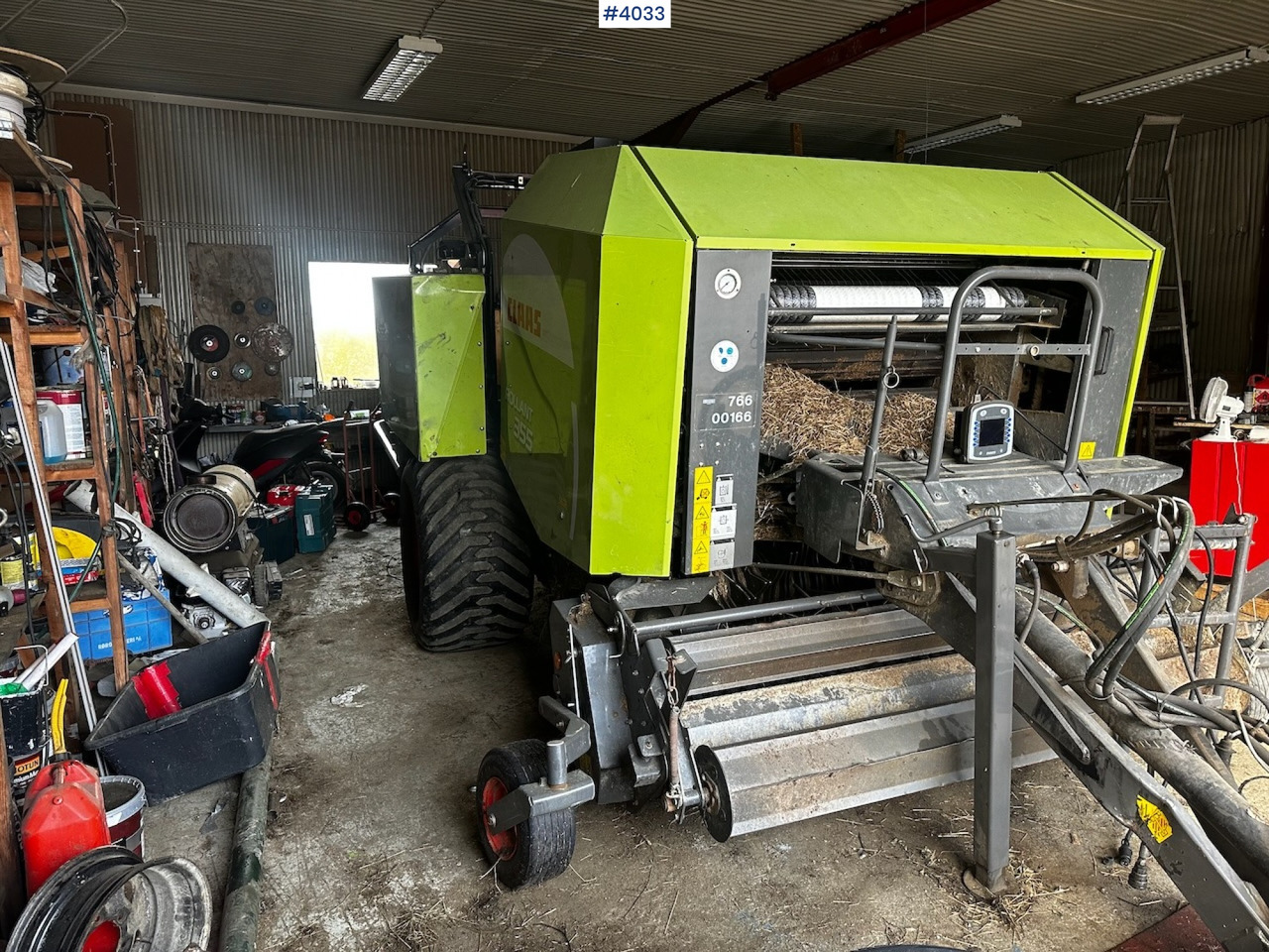 2008 Claas rollant 355 uniwrap round baler press - Hooi-/ Voedermachine: afbeelding 5 2008 Claas rollant 355 uniwrap round baler press - Hooi-/ Voedermachine: afbeelding 5