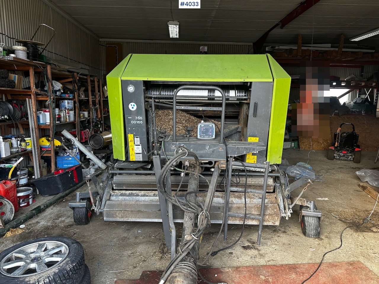 2008 Claas rollant 355 uniwrap round baler press - Hooi-/ Voedermachine: afbeelding 4 2008 Claas rollant 355 uniwrap round baler press - Hooi-/ Voedermachine: afbeelding 4