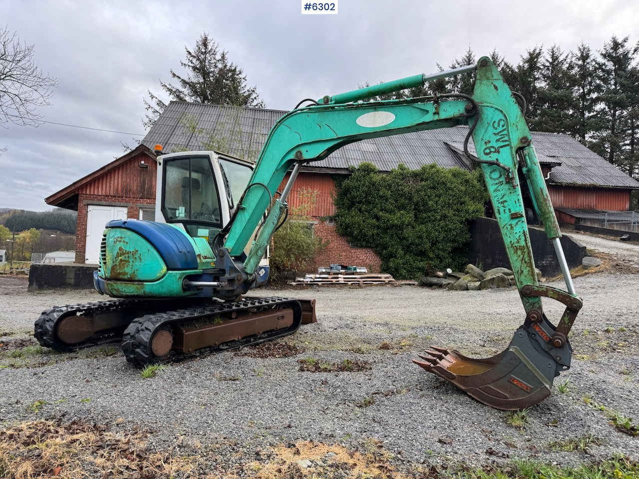 2008 IHI 65VX w/ digging bucket. Rep. object. - Graafmachine: afbeelding 4 2008 IHI 65VX w/ digging bucket. Rep. object. - Graafmachine: afbeelding 4