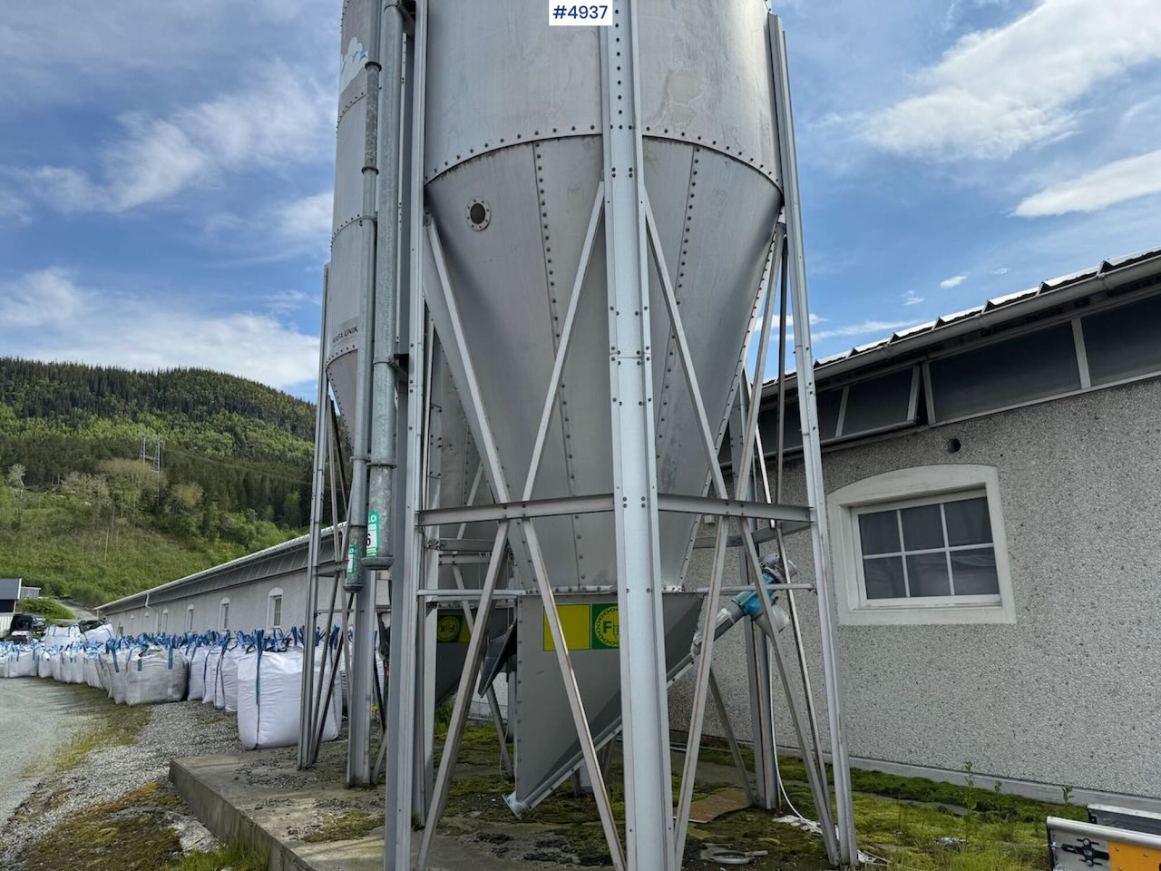 Veeteelt materiaal 2008 Mafa 27.6 cubic meter feed silos x2: afbeelding 12