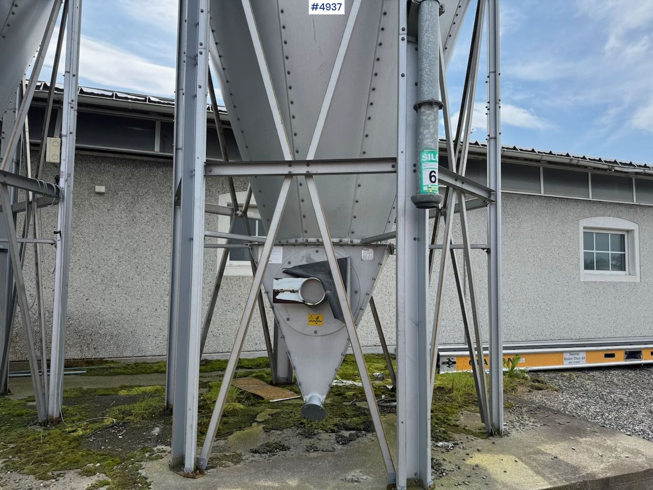 Veeteelt materiaal 2008 Mafa 27.6 cubic meter feed silos x2: afbeelding 13
