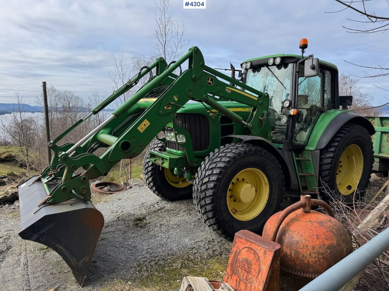 2009 John Deere 6930 Premium m/frontlaster - Tractor: afbeelding 3 2009 John Deere 6930 Premium m/frontlaster - Tractor: afbeelding 3
