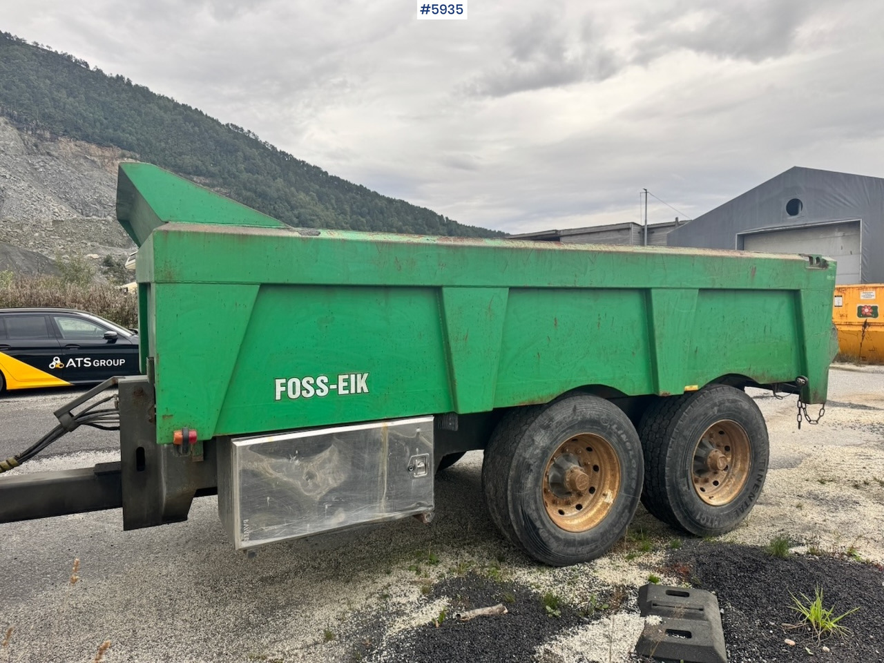 2011 Foss Eik Dumper Trailer. - Landbouwkipper: afbeelding 2 2011 Foss Eik Dumper Trailer. - Landbouwkipper: afbeelding 2