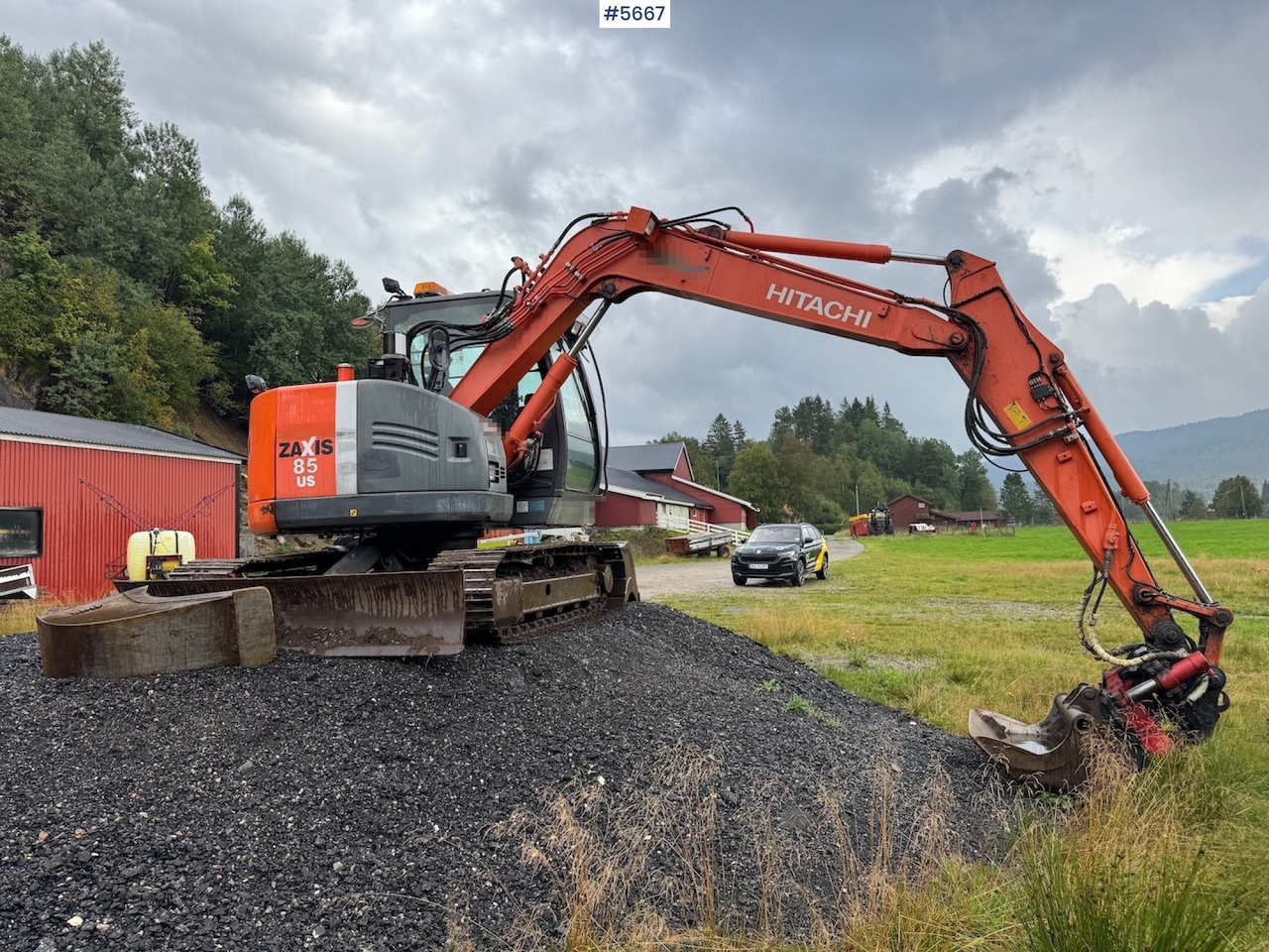 2011 Hitachi ZX 85 US-3 w/rotor tilt and buckets - Graafmachine: afbeelding 4 2011 Hitachi ZX 85 US-3 w/rotor tilt and buckets - Graafmachine: afbeelding 4
