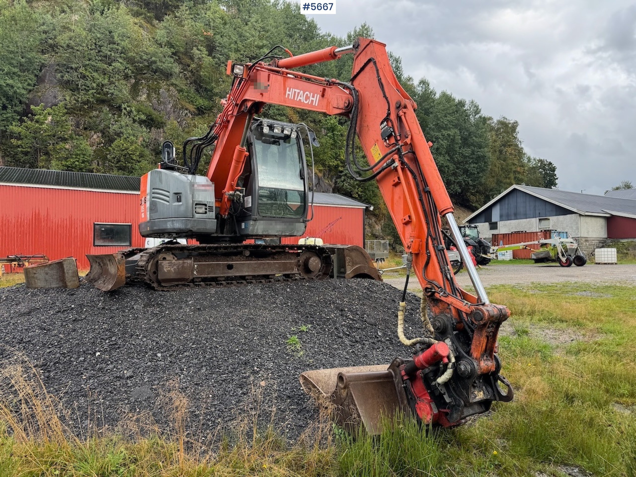 2011 Hitachi ZX 85 US-3 w/rotor tilt and buckets - Graafmachine: afbeelding 2 2011 Hitachi ZX 85 US-3 w/rotor tilt and buckets - Graafmachine: afbeelding 2