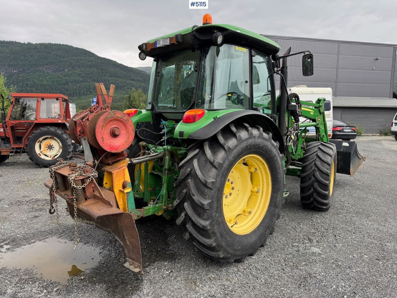 2011 John Deere 5080 M m/frontlaster. Lite timer! - Tractor: afbeelding 5 2011 John Deere 5080 M m/frontlaster. Lite timer! - Tractor: afbeelding 5