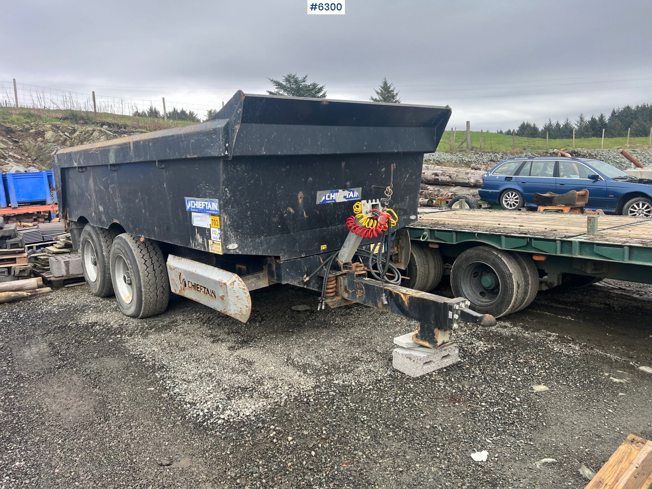 2012 Chieftain 20 ton 2 axle dump trailer - Landbouwkipper: afbeelding 2 2012 Chieftain 20 ton 2 axle dump trailer - Landbouwkipper: afbeelding 2