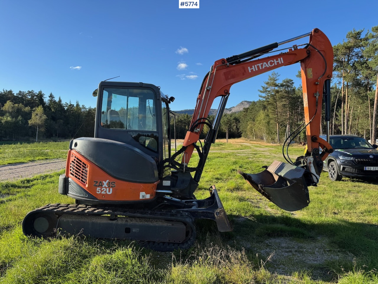 2012 Hitachi ZX 52 U-3 CLR - Graafmachine: afbeelding 5 2012 Hitachi ZX 52 U-3 CLR - Graafmachine: afbeelding 5