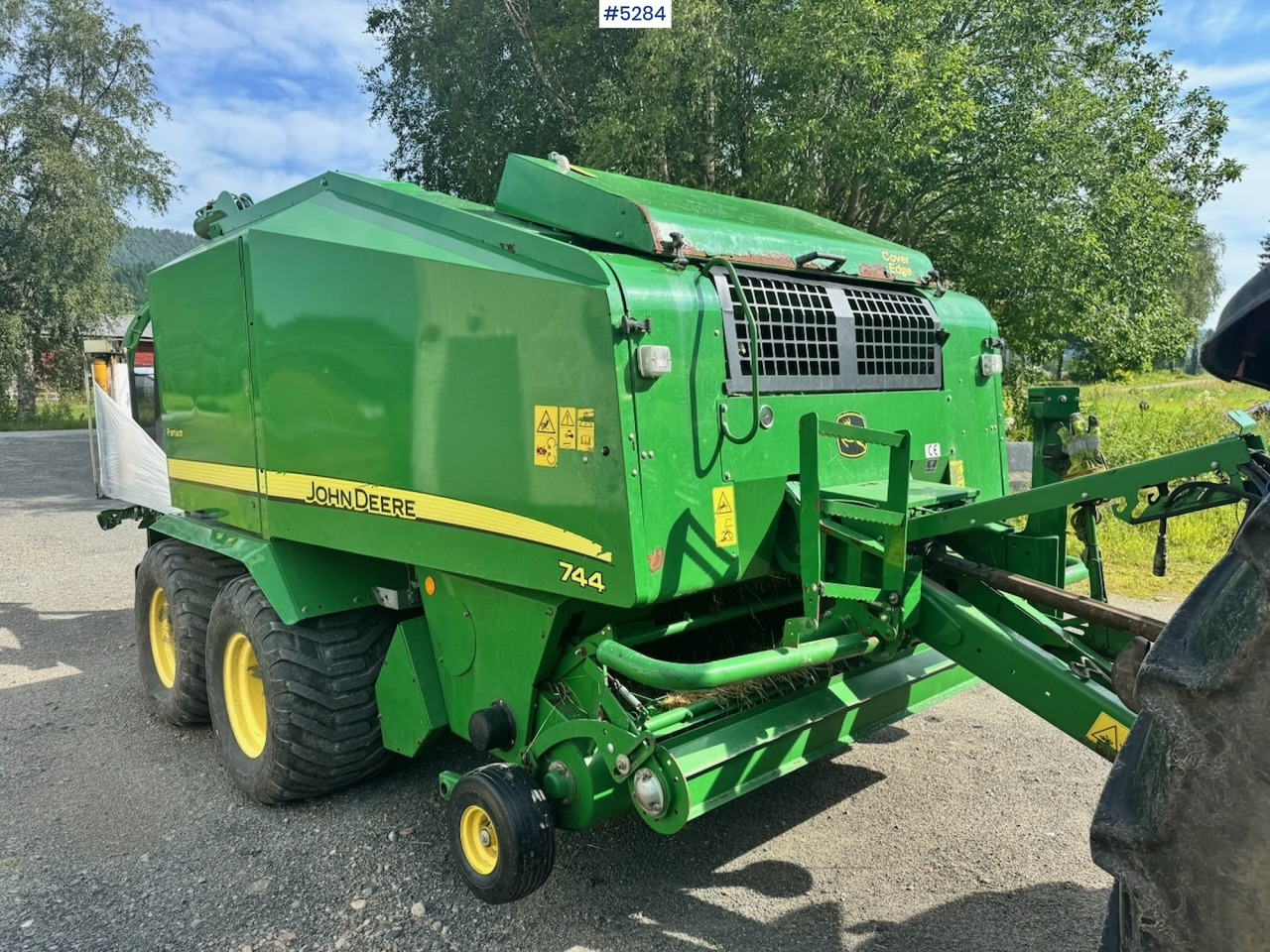 2012 John Deere 744 Combi baler. - Hooi-/ Voedermachine: afbeelding 1 2012 John Deere 744 Combi baler. - Hooi-/ Voedermachine: afbeelding 1