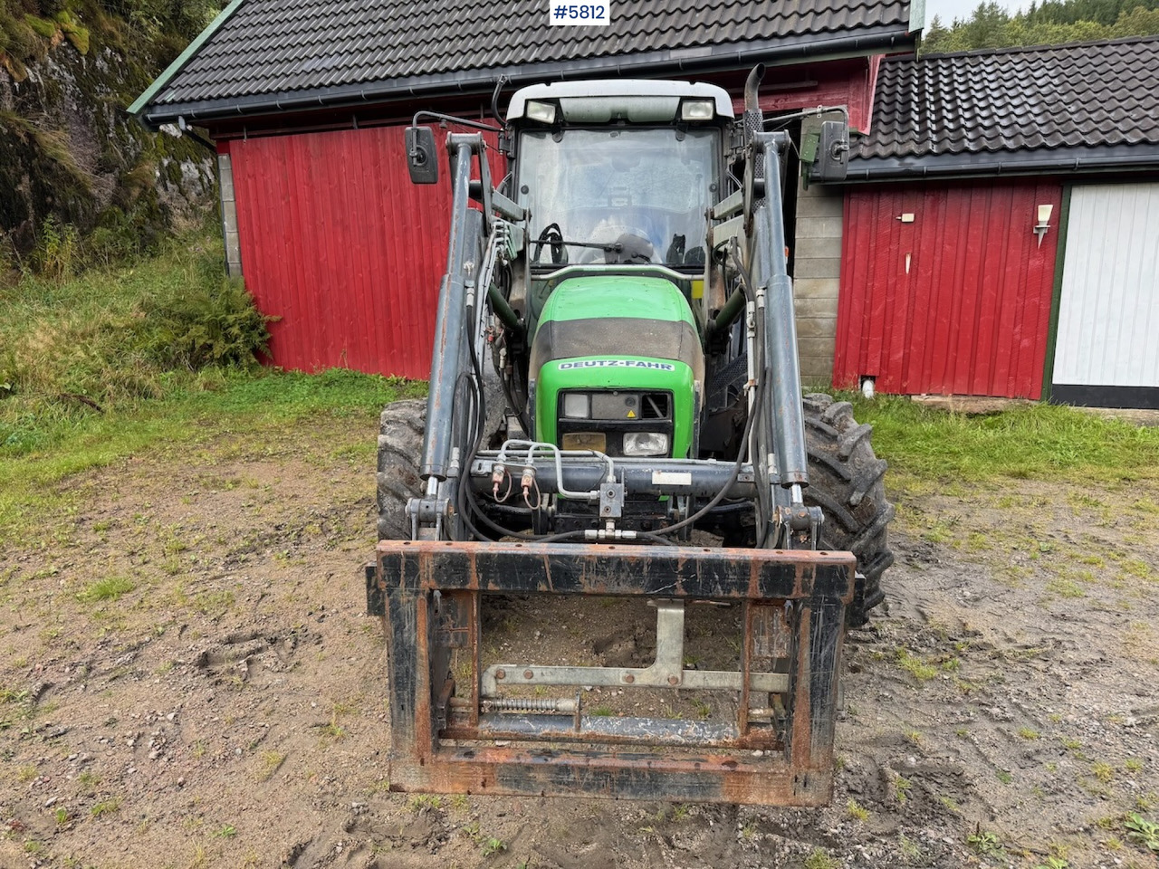 2013 Deutz Fahr Agroplus 410 DT w/ front loader. - Tractor: afbeelding 3 2013 Deutz Fahr Agroplus 410 DT w/ front loader. - Tractor: afbeelding 3