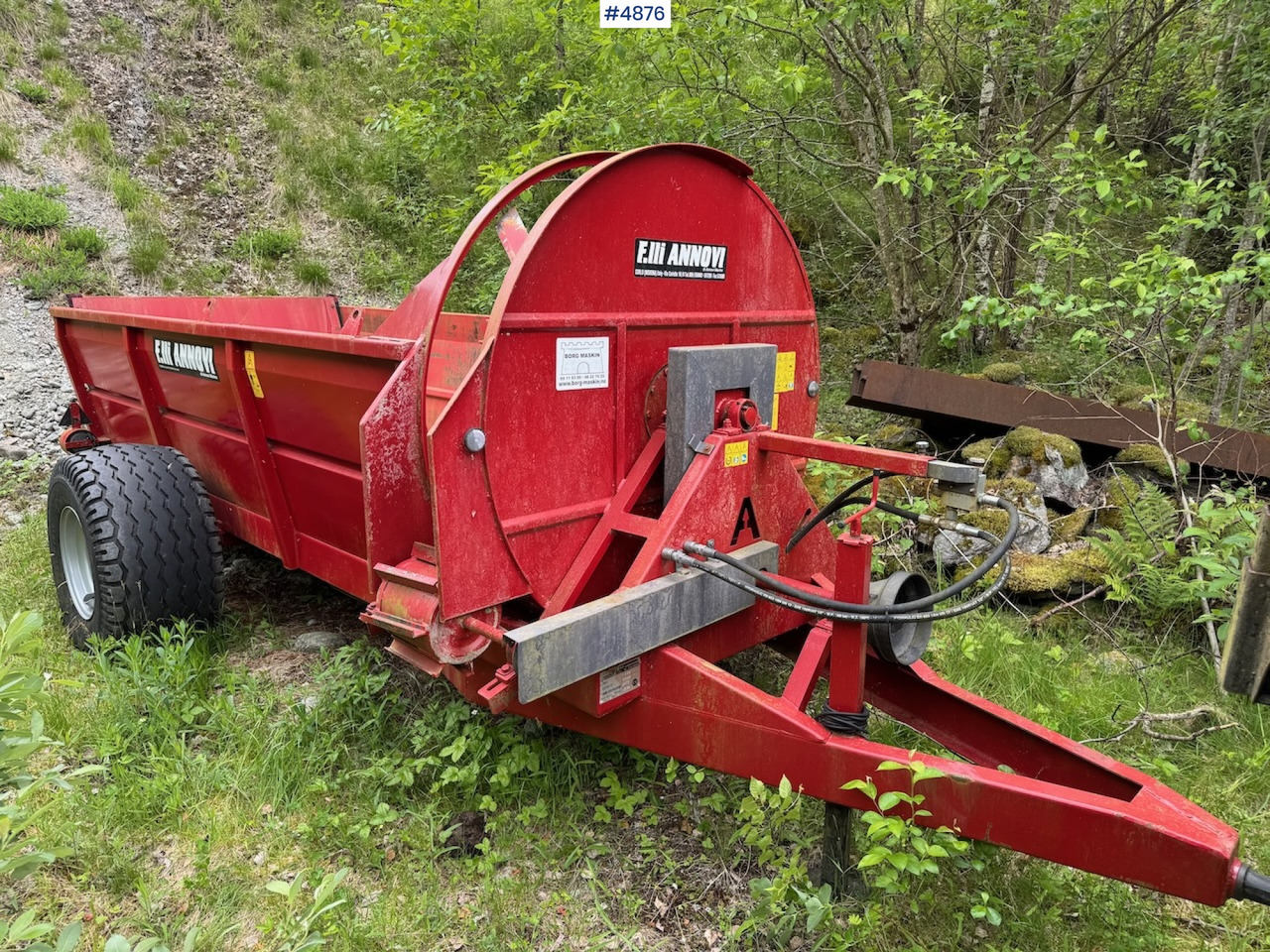 2013 F.lli Annovi A 65 Dry manure spreader - Mestverspreider: afbeelding 1 2013 F.lli Annovi A 65 Dry manure spreader - Mestverspreider: afbeelding 1