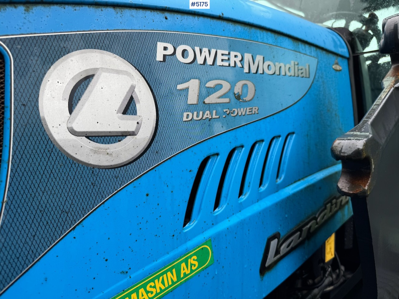 2013 Landini Powermondial 120 w/front loader and some equipment. Low hours! - Tractor: afbeelding 3 2013 Landini Powermondial 120 w/front loader and some equipment. Low hours! - Tractor: afbeelding 3