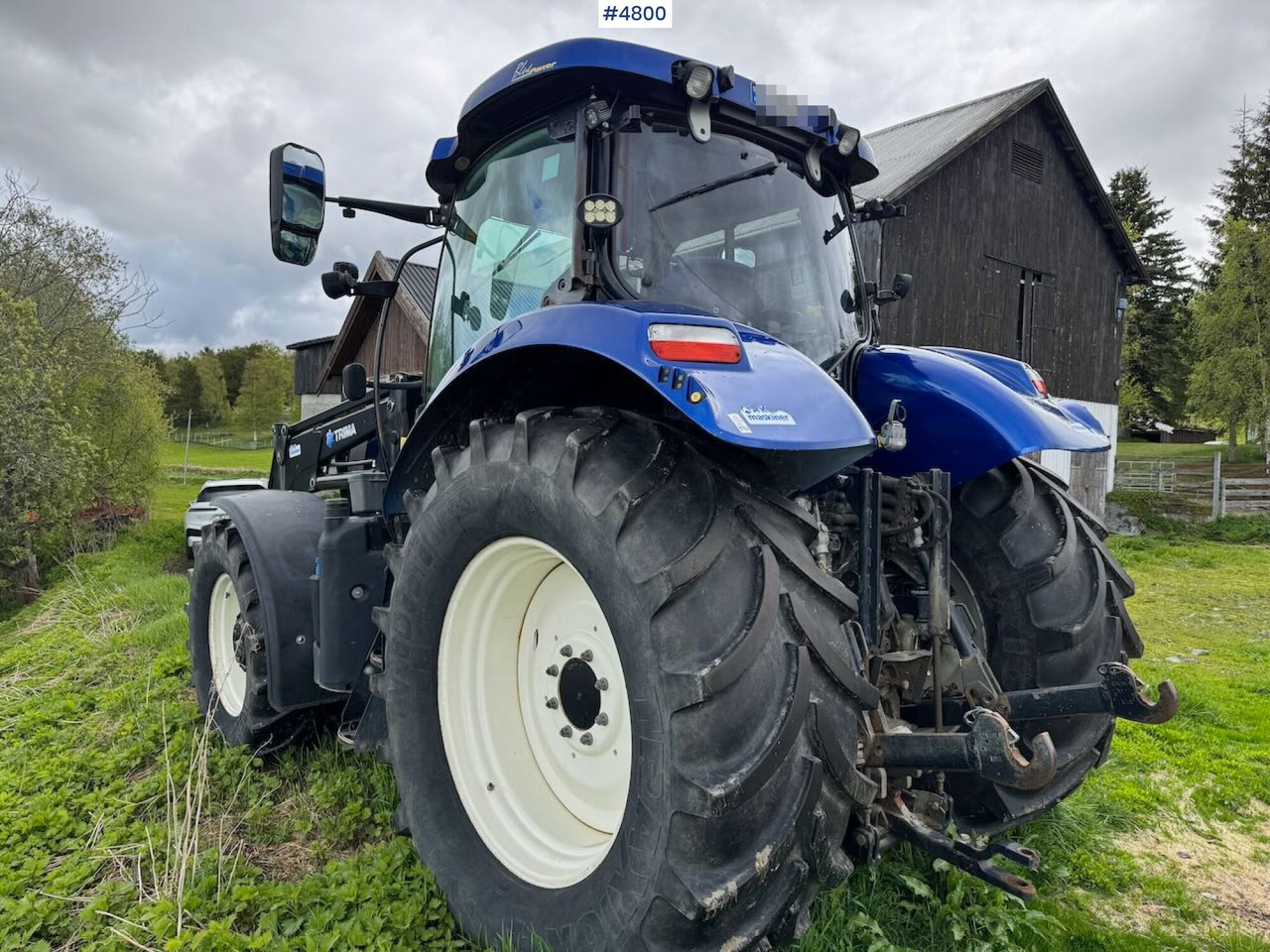 2013 New Holland T7.210 AC Blue Power m/ Frontlaster - Tractor: afbeelding 5 2013 New Holland T7.210 AC Blue Power m/ Frontlaster - Tractor: afbeelding 5