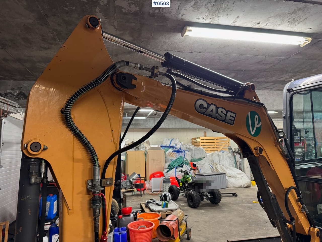 2014 Case CX 30B S2 ZTS w/ 3 buckets, grapple and trailer. - Graafmachine: afbeelding 4 2014 Case CX 30B S2 ZTS w/ 3 buckets, grapple and trailer. - Graafmachine: afbeelding 4