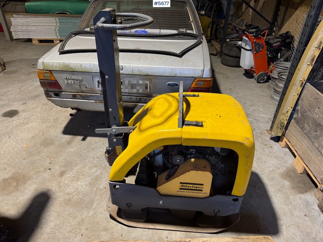 2015 Atlas Copco LG 400 Vibro Plate. - Trilplaat: afbeelding 2 2015 Atlas Copco LG 400 Vibro Plate. - Trilplaat: afbeelding 2