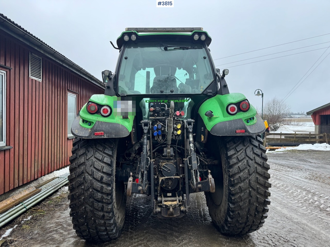 2015 Deutz-fahr 6190 Agrotron w/ Front loader, Front PTO and 2 sets of tires. - Tractor: afbeelding 5 2015 Deutz-fahr 6190 Agrotron w/ Front loader, Front PTO and 2 sets of tires. - Tractor: afbeelding 5