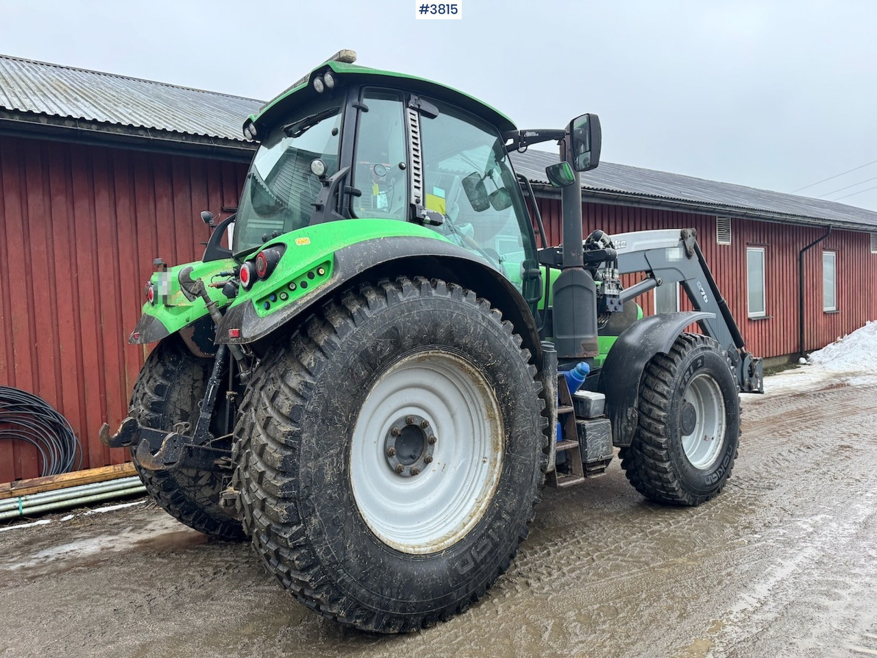 2015 Deutz-fahr 6190 Agrotron w/ Front loader, Front PTO and 2 sets of tires. - Tractor: afbeelding 4 2015 Deutz-fahr 6190 Agrotron w/ Front loader, Front PTO and 2 sets of tires. - Tractor: afbeelding 4