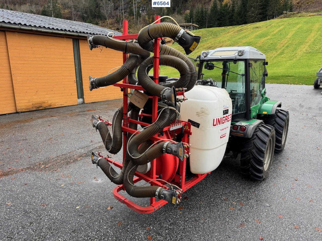 2015 Mascio Turboteuton Unigreen 600 liter Tåkesprøyte. - Veldspuit: afbeelding 4 2015 Mascio Turboteuton Unigreen 600 liter Tåkesprøyte. - Veldspuit: afbeelding 4