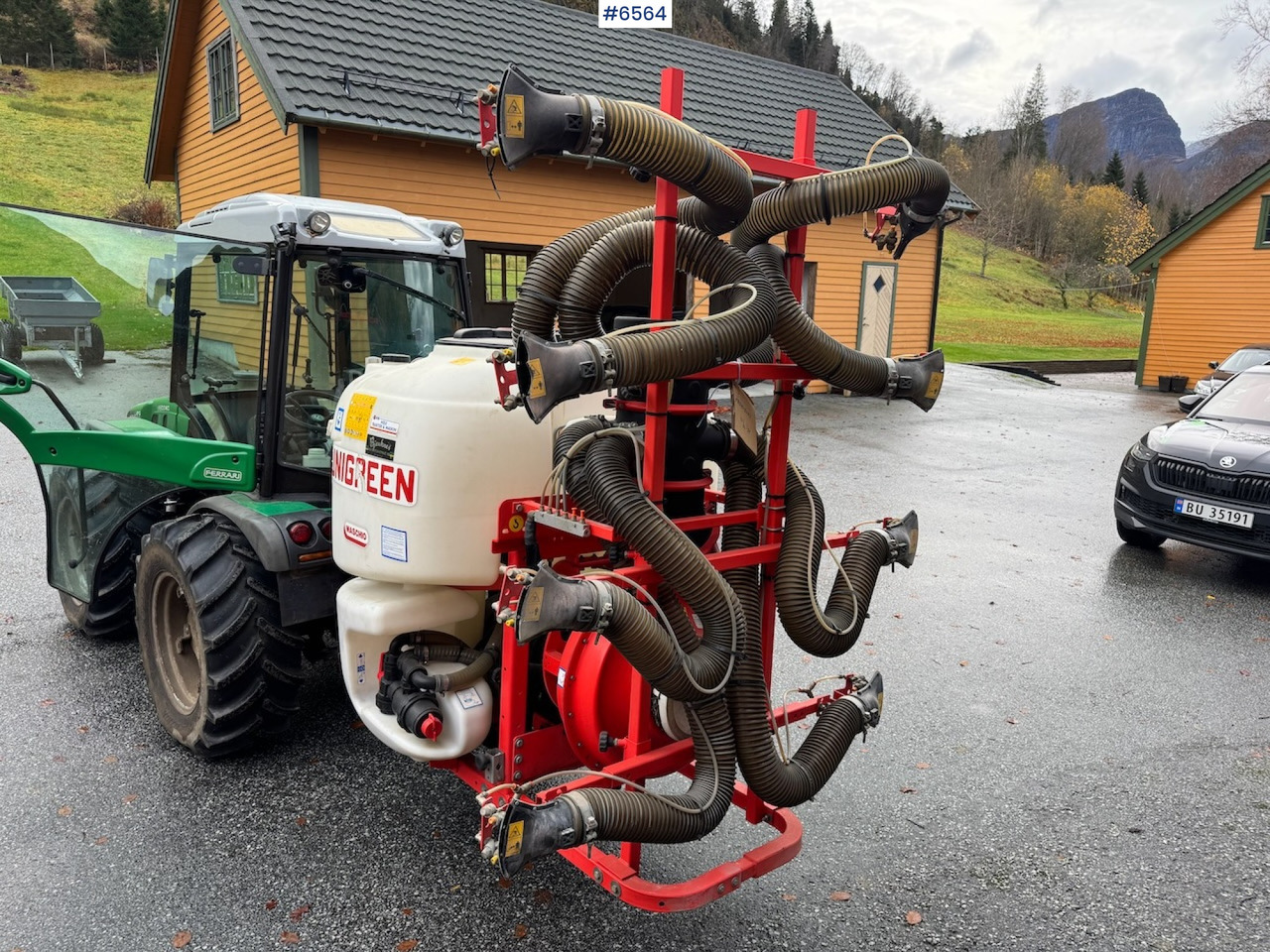 2015 Mascio Turboteuton Unigreen 600 liter Tåkesprøyte. - Veldspuit: afbeelding 2 2015 Mascio Turboteuton Unigreen 600 liter Tåkesprøyte. - Veldspuit: afbeelding 2