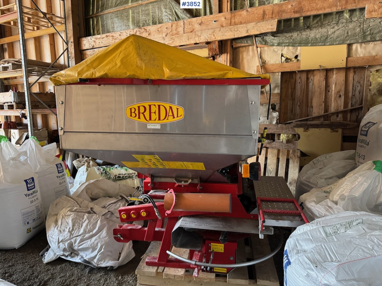 2016 Bredal F2RF fertilizer spreader - Kunstmeststrooier: afbeelding 4 2016 Bredal F2RF fertilizer spreader - Kunstmeststrooier: afbeelding 4