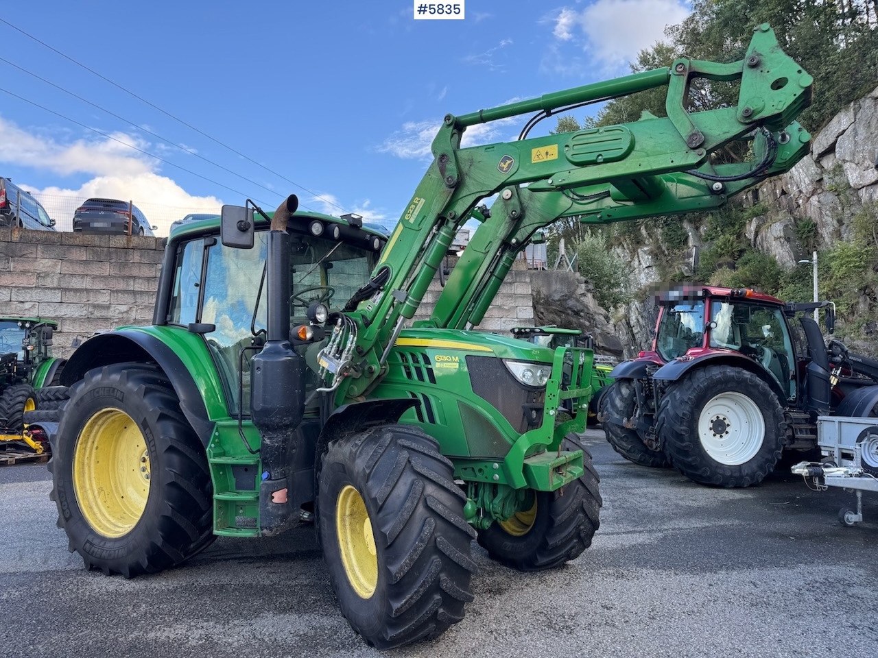 2016 John Deere 6130M w/ front loader. - Tractor: afbeelding 3 2016 John Deere 6130M w/ front loader. - Tractor: afbeelding 3