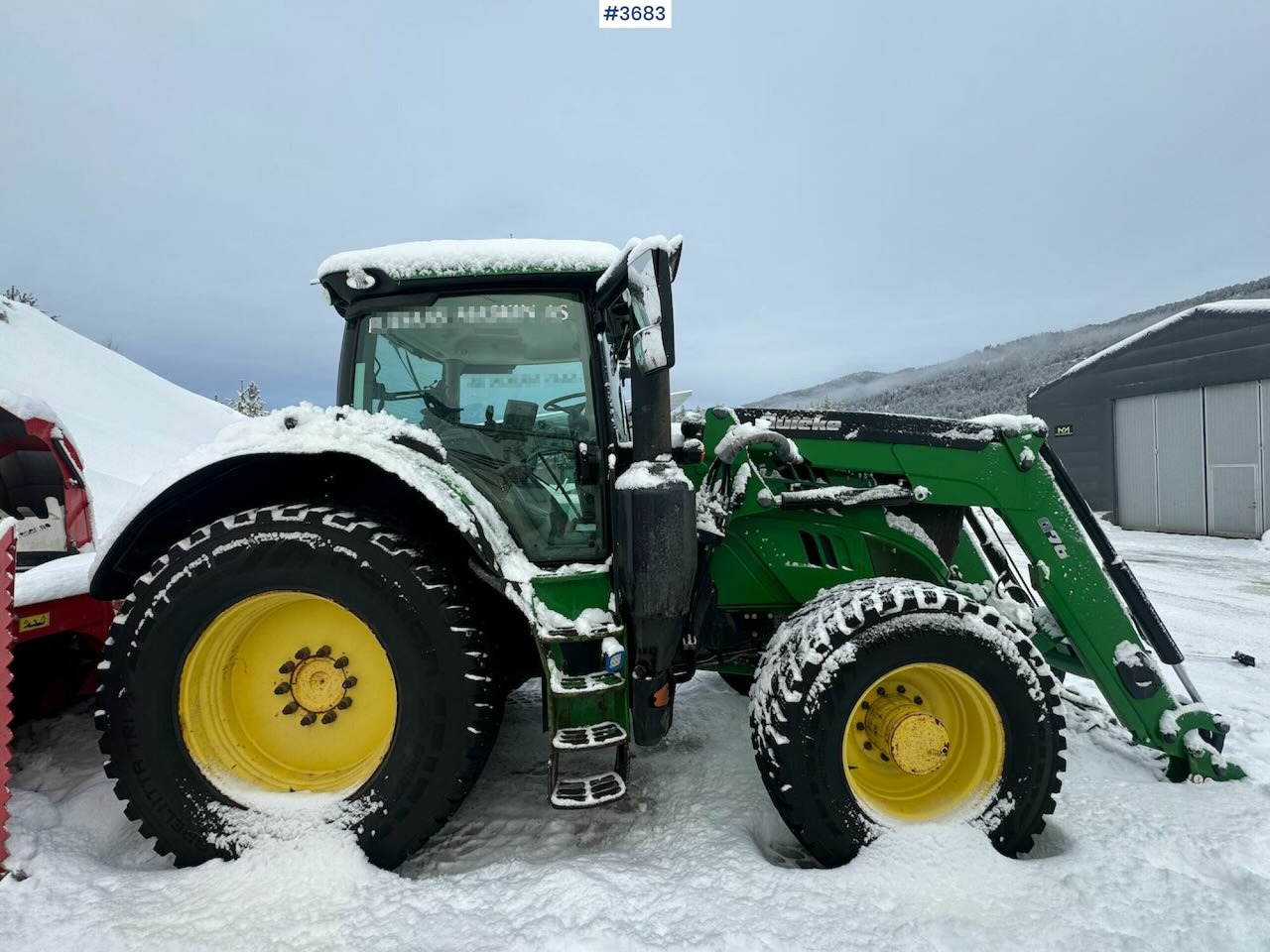 2016 John Deere 6175R 4x4 w/ front loader - Tractor: afbeelding 2 2016 John Deere 6175R 4x4 w/ front loader - Tractor: afbeelding 2