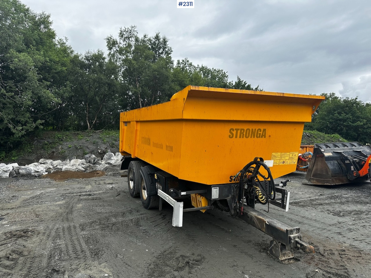 2016 Stronga DL1200 tractor trailer. - Landbouwkipper: afbeelding 3 2016 Stronga DL1200 tractor trailer. - Landbouwkipper: afbeelding 3