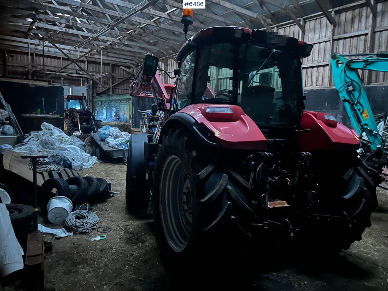 2018 CASE IH LUXXUM 120 4x4 tractor with front loader. - Tractor: afbeelding 4 2018 CASE IH LUXXUM 120 4x4 tractor with front loader. - Tractor: afbeelding 4