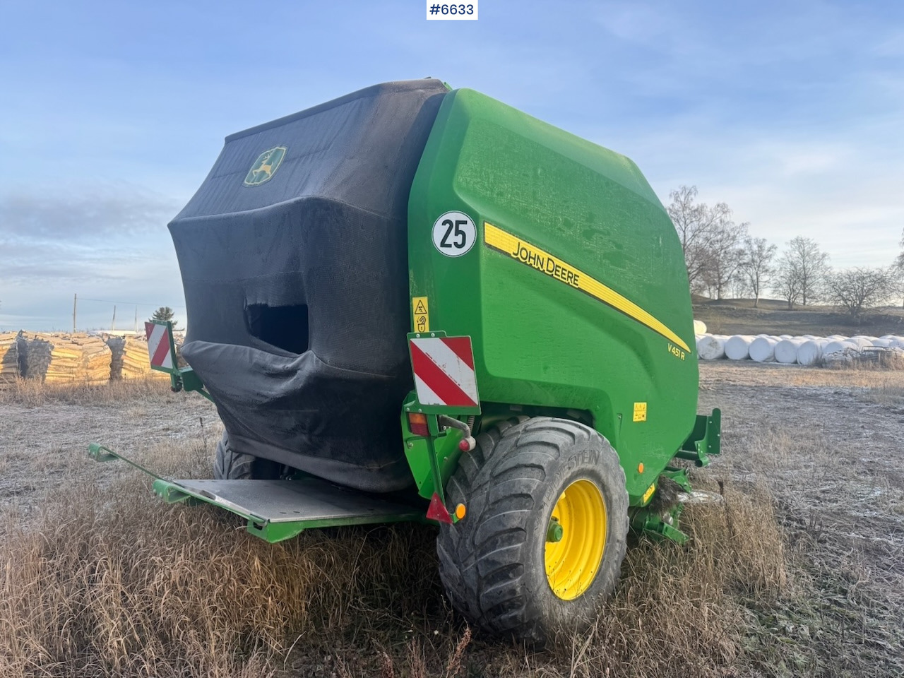 2018 John Deere V451R Round baler - Hooi-/ Voedermachine: afbeelding 4 2018 John Deere V451R Round baler - Hooi-/ Voedermachine: afbeelding 4