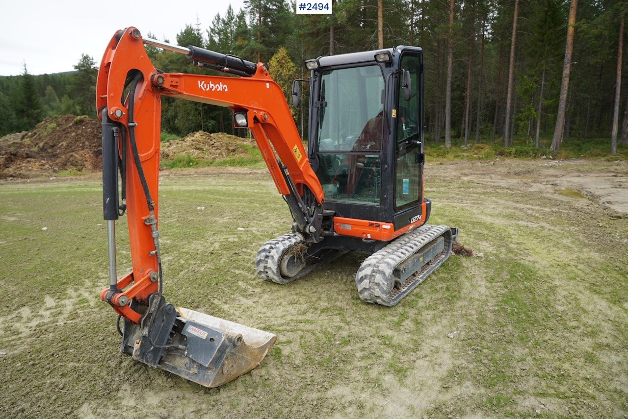 2018 Kubota U27-4 w/shear - Minigraafmachine: afbeelding 1 2018 Kubota U27-4 w/shear - Minigraafmachine: afbeelding 1