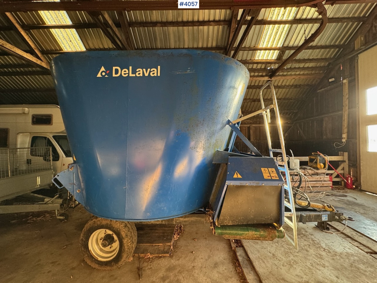 2019 Delaval VM12 Coarse feed mixer - Veeteelt materiaal: afbeelding 4 2019 Delaval VM12 Coarse feed mixer - Veeteelt materiaal: afbeelding 4