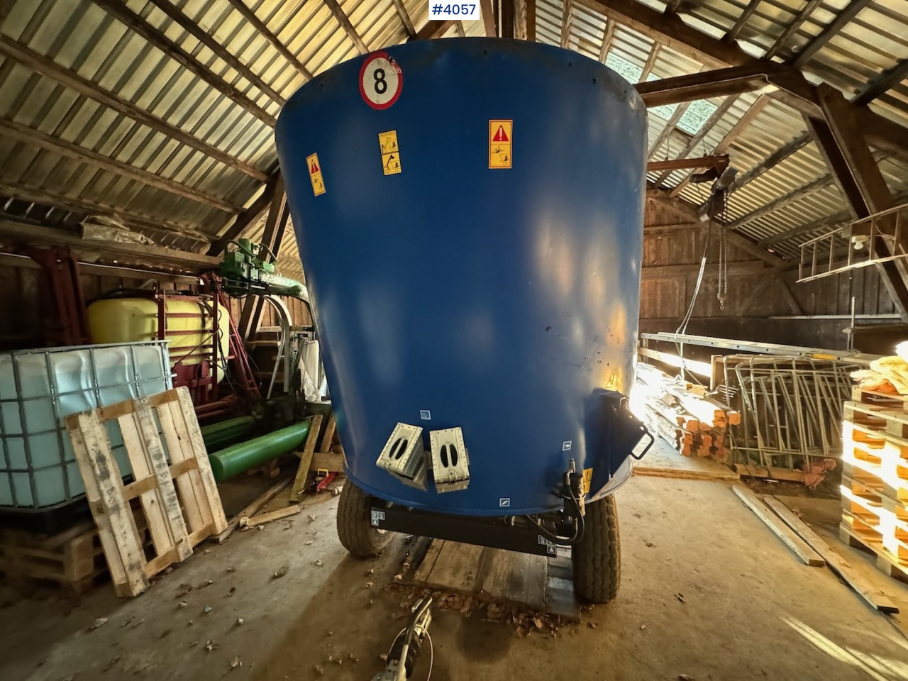 2019 Delaval VM12 Coarse feed mixer - Veeteelt materiaal: afbeelding 2 2019 Delaval VM12 Coarse feed mixer - Veeteelt materiaal: afbeelding 2