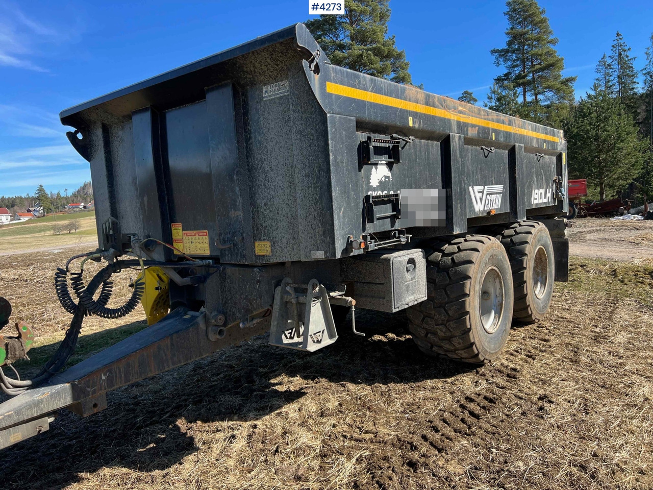 2020 Richard Western wf19DLH 2 axle dump trailer for tractor - Landbouwkipper: afbeelding 2 2020 Richard Western wf19DLH 2 axle dump trailer for tractor - Landbouwkipper: afbeelding 2