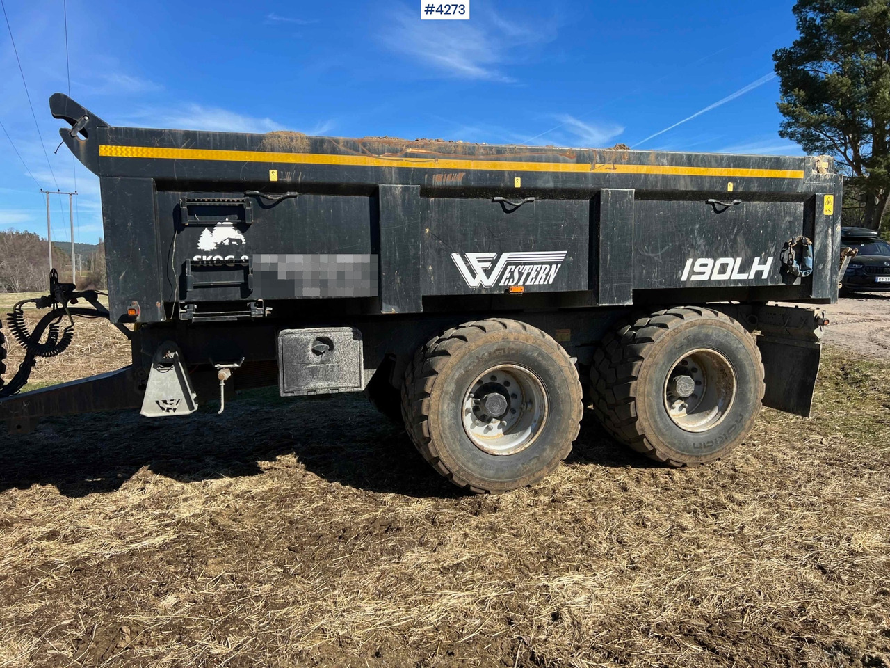 2020 Richard Western wf19DLH 2 axle dump trailer for tractor - Landbouwkipper: afbeelding 3 2020 Richard Western wf19DLH 2 axle dump trailer for tractor - Landbouwkipper: afbeelding 3