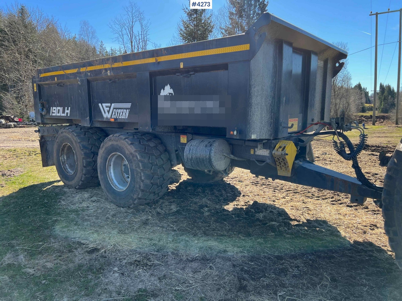2020 Richard Western wf19DLH 2 axle dump trailer for tractor - Landbouwkipper: afbeelding 1 2020 Richard Western wf19DLH 2 axle dump trailer for tractor - Landbouwkipper: afbeelding 1