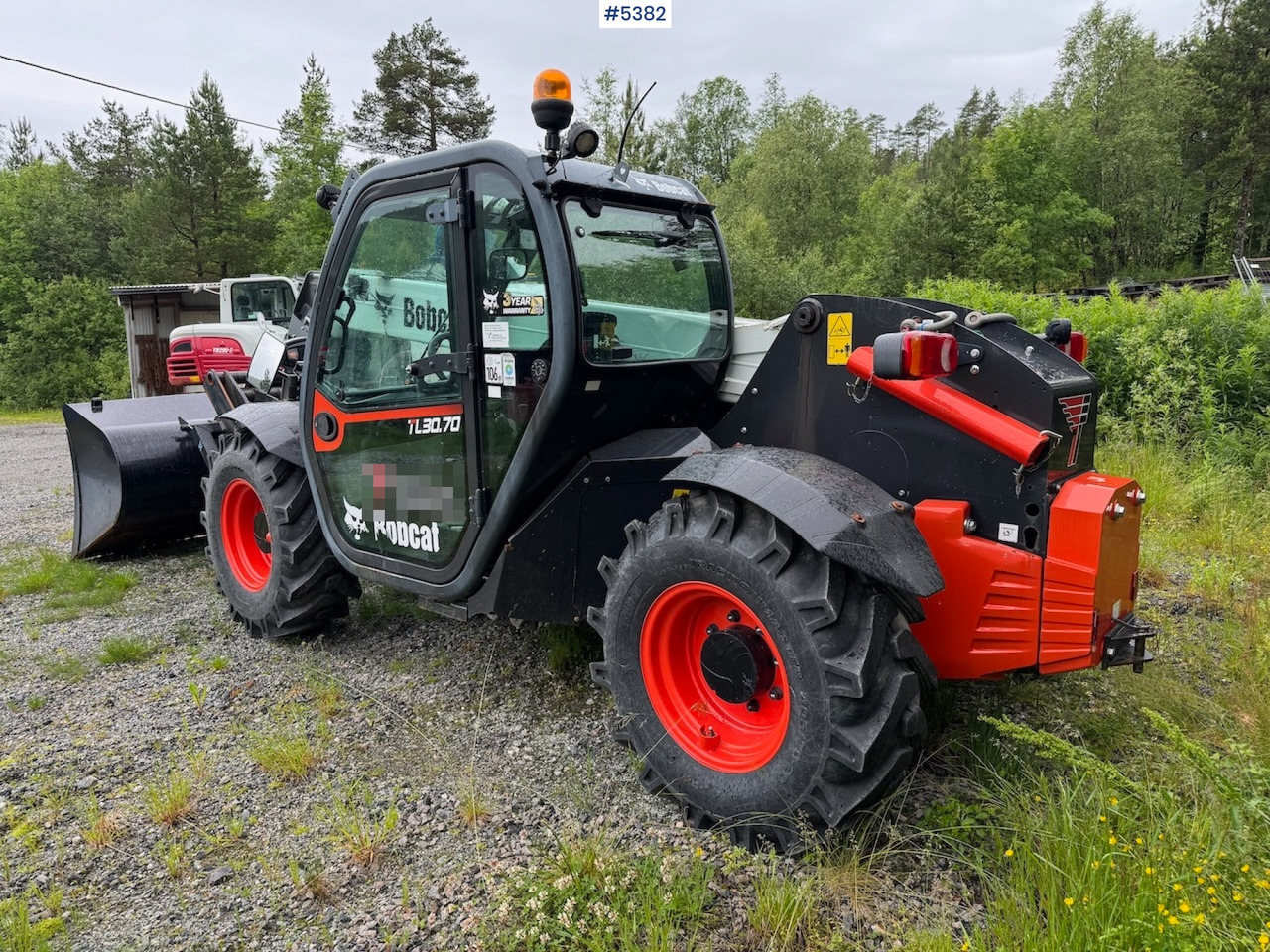 2021 Bobcat TL30.70DB m/ bucket, pallet fork and 4 chains. - Heftruck: afbeelding 4 2021 Bobcat TL30.70DB m/ bucket, pallet fork and 4 chains. - Heftruck: afbeelding 4