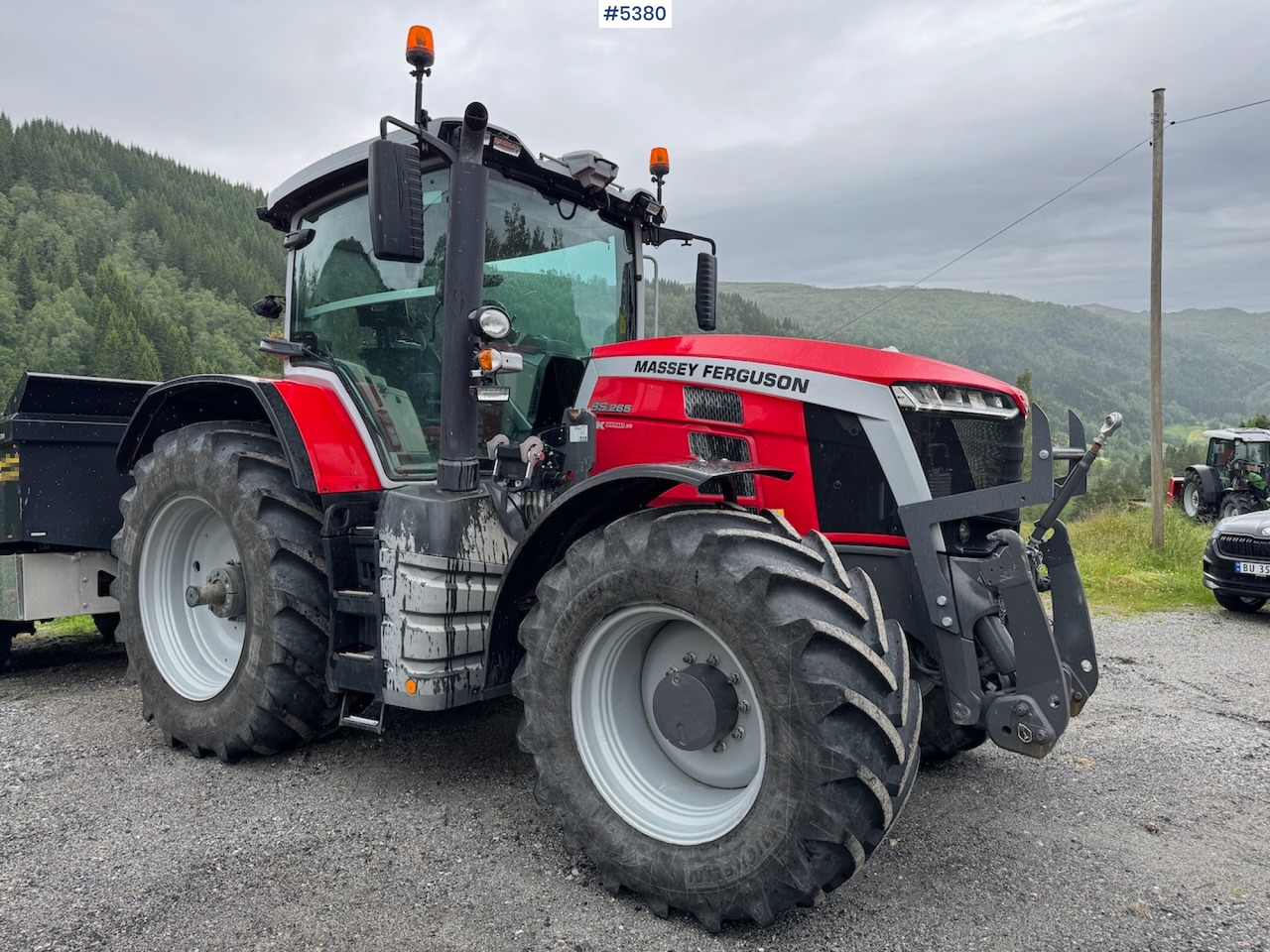 2021 Massey Ferguson 8S.265 w/ front hydraulics and front PTO. - Tractor: afbeelding 5 2021 Massey Ferguson 8S.265 w/ front hydraulics and front PTO. - Tractor: afbeelding 5