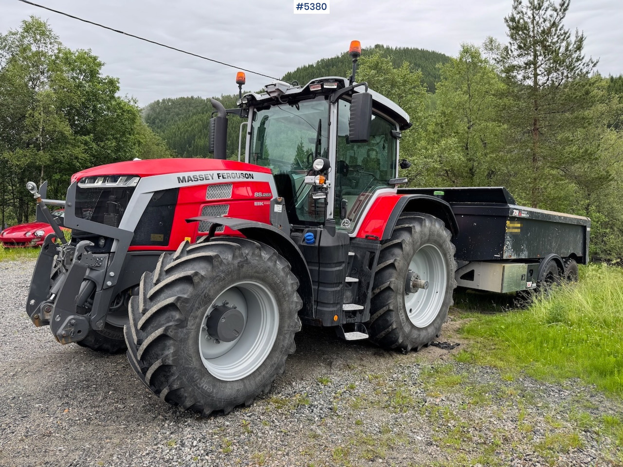 2021 Massey Ferguson 8S.265 w/ front hydraulics and front PTO. - Tractor: afbeelding 3 2021 Massey Ferguson 8S.265 w/ front hydraulics and front PTO. - Tractor: afbeelding 3
