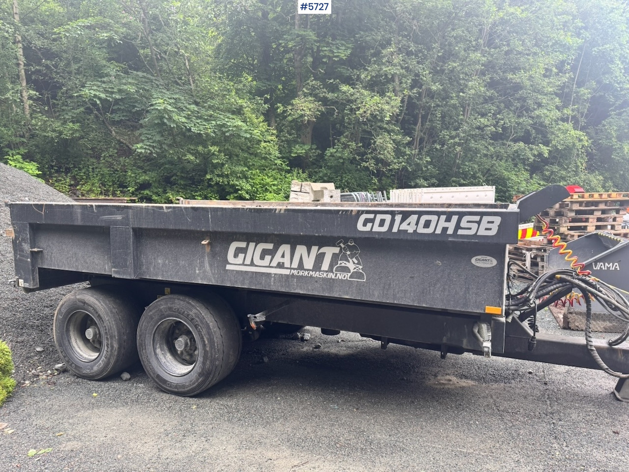 2022 Gigang Dumper trailer for tractor. - Landbouwkipper: afbeelding 2 2022 Gigang Dumper trailer for tractor. - Landbouwkipper: afbeelding 2