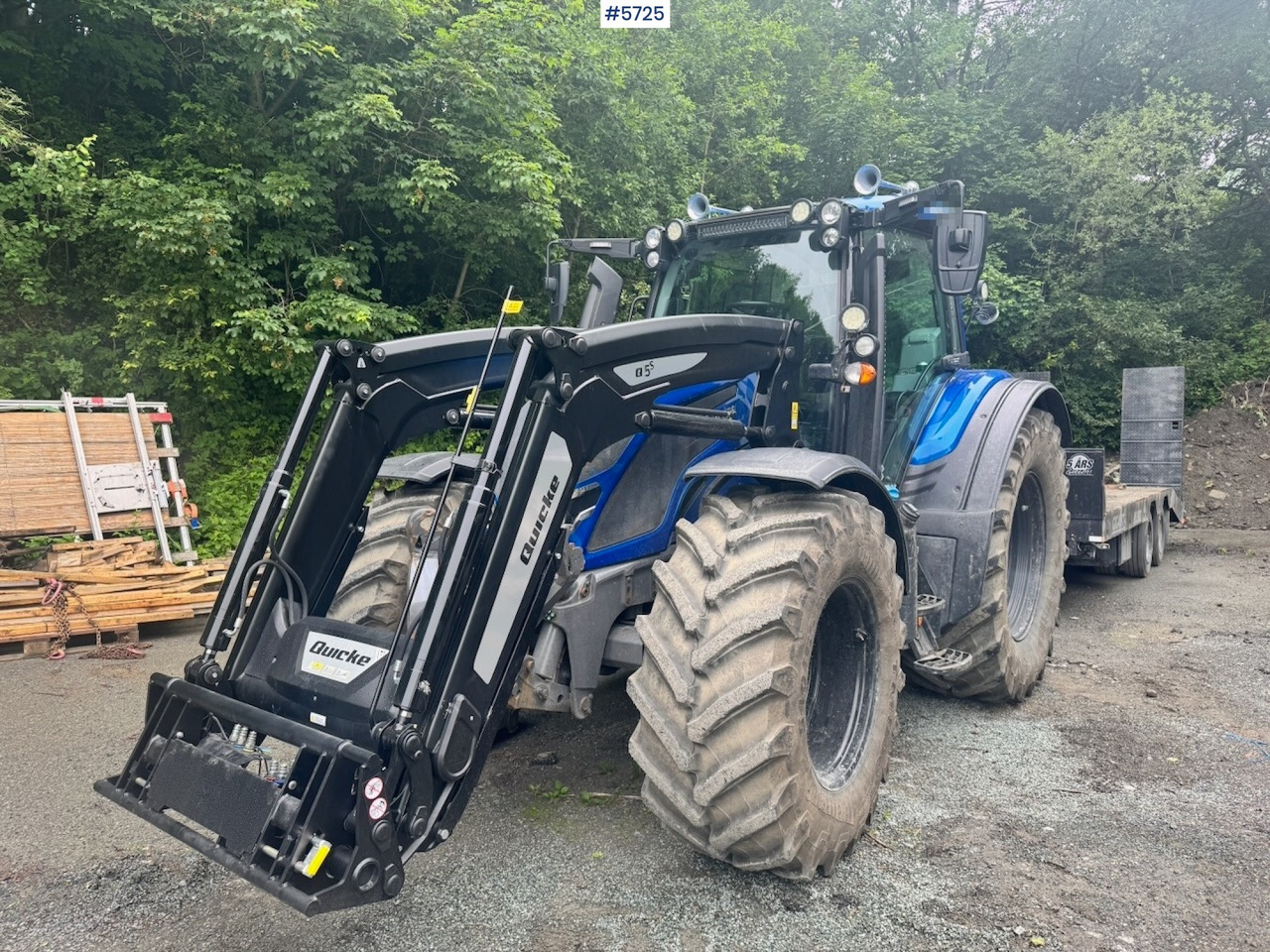 2022 Valtra N175 4x4 w/ Front loader, Hydraulics, Bucket and Pallet forks. Overhauled. - Tractor: afbeelding 1 2022 Valtra N175 4x4 w/ Front loader, Hydraulics, Bucket and Pallet forks. Overhauled. - Tractor: afbeelding 1