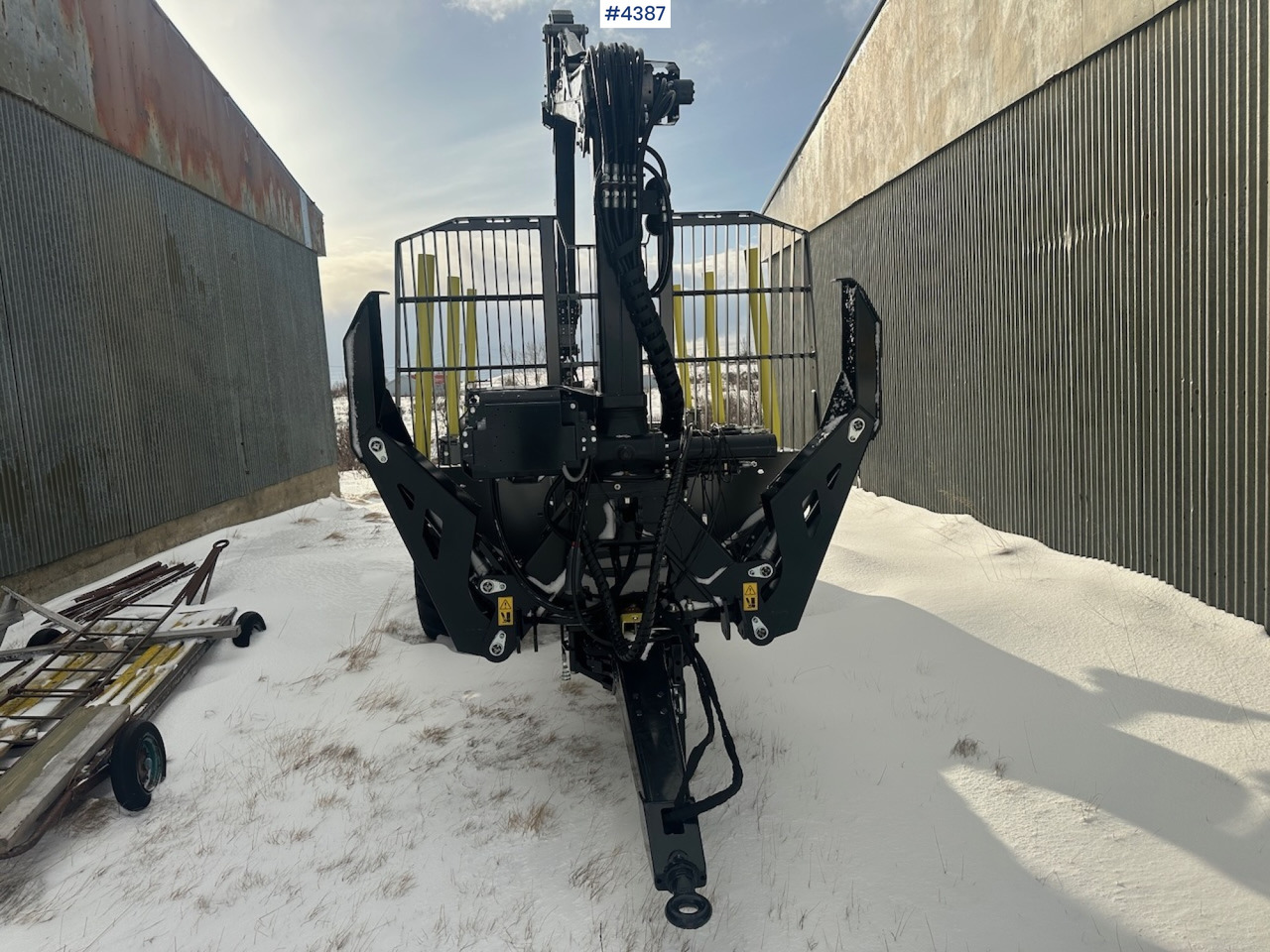 2023 Palms u12 timber trailer w/ Palms 5,85 krane. Never used. - Hout aanhanger: afbeelding 3 2023 Palms u12 timber trailer w/ Palms 5,85 krane. Never used. - Hout aanhanger: afbeelding 3