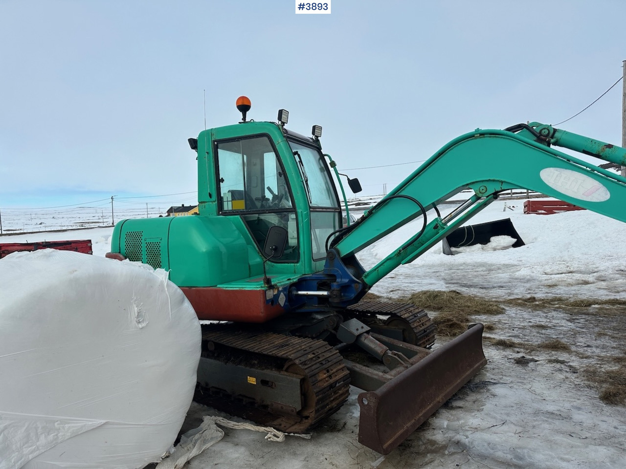 Graafmachine 22003 IHI 45N excavator w/ 3 buckets: afbeelding 6