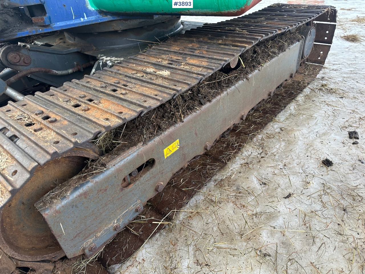 Graafmachine 22003 IHI 45N excavator w/ 3 buckets: afbeelding 13