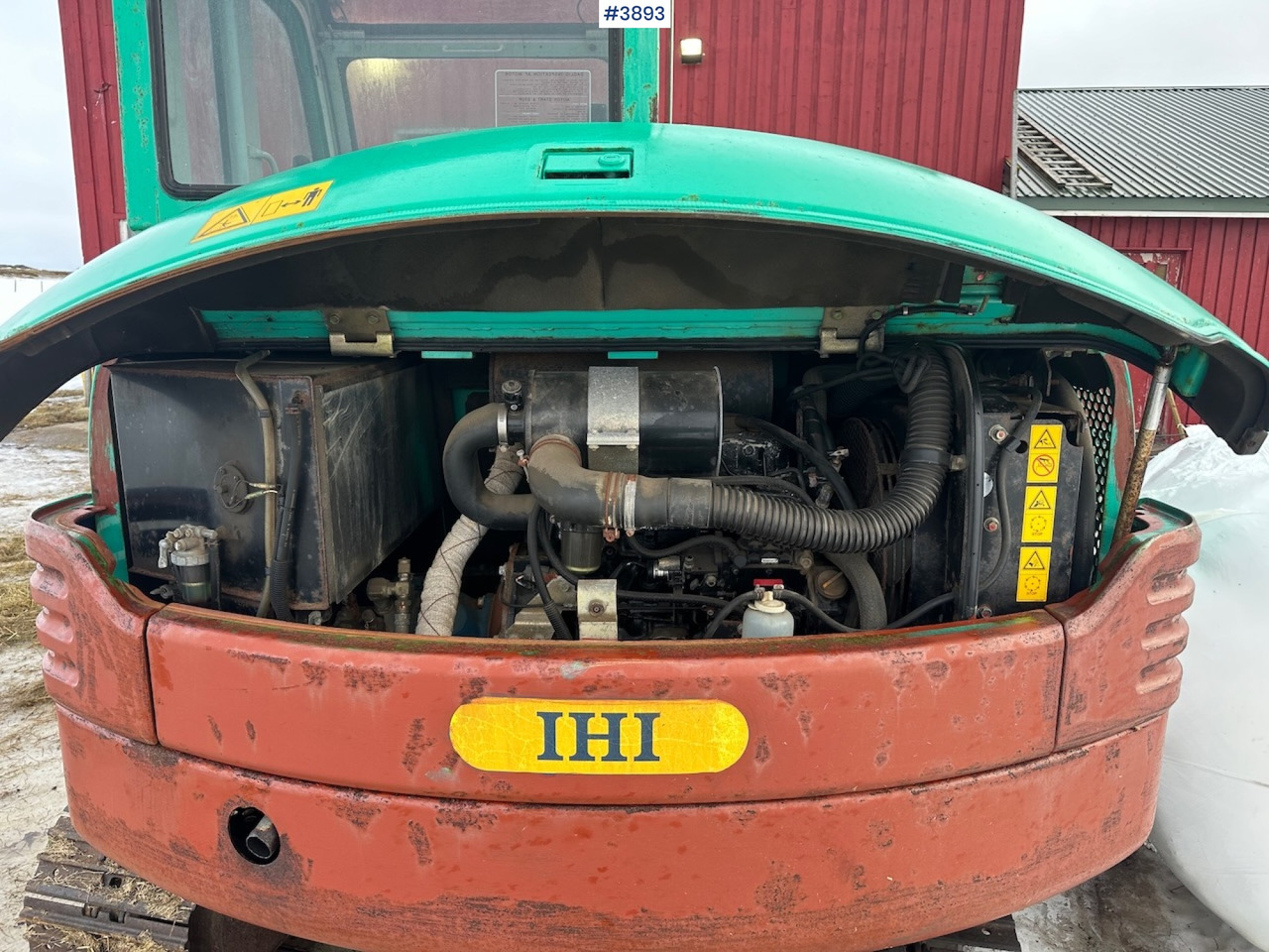 Graafmachine 22003 IHI 45N excavator w/ 3 buckets: afbeelding 18