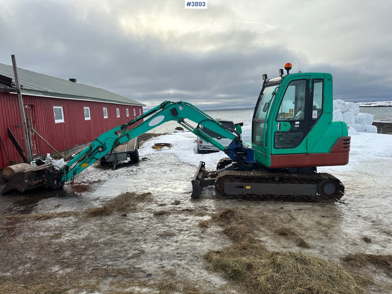 22003 IHI 45N excavator w/ 3 buckets - Graafmachine: afbeelding 1 22003 IHI 45N excavator w/ 3 buckets - Graafmachine: afbeelding 1